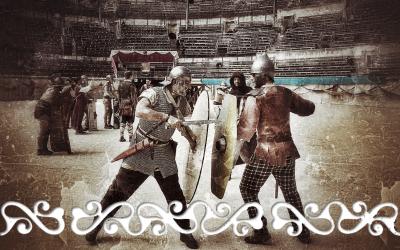 nimes grands jeux romains spartacus okelum celt celts kelt warrior dance dancers danseuse celtique dervonnae dervonne