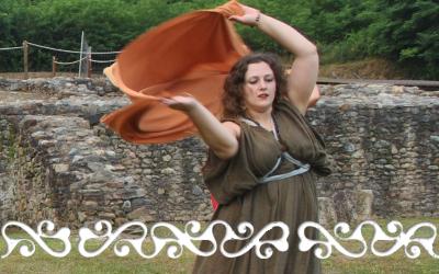 Okelum dervonnae dervonne danze dance antiche hystorical roman dance celtic feminine danze femminili matrone villa romana caselette auxilia almese gallloromanitas romanizzazione reenactment danzatrici celtiche danzatrici romane danza romana