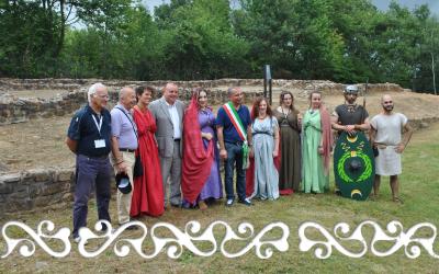 Okelum dervonnae dervonne danze dance antiche hystorical roman dance celtic feminine danze femminili matrone villa romana caselette auxilia almese gallloromanitas romanizzazione reenactment danzatrici celtiche danzatrici romane danza romana