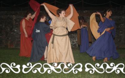 danza romana roman dance danzatrici dancer danzatrice dancers female dance sacral dance fire