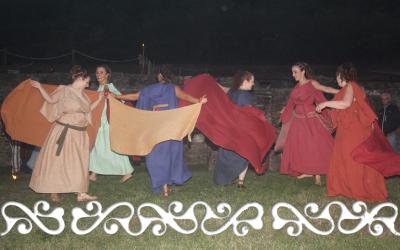 danza romana roman dance danzatrici dancer danzatrice dancers female dance sacral dance fire